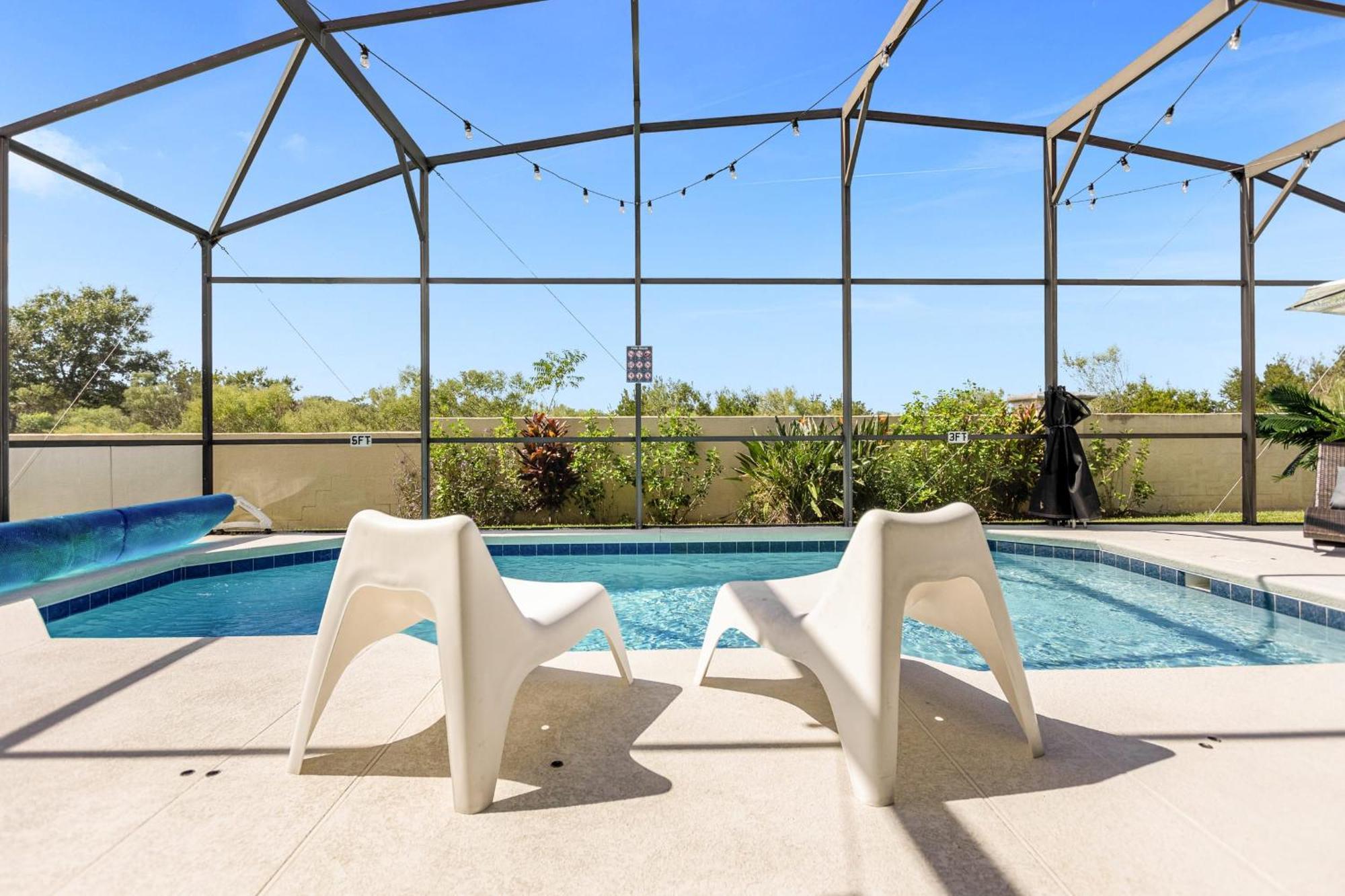Luxury 4Br Home - Private Pool Bbq - Near Disney Kissimmee Exteriör bild