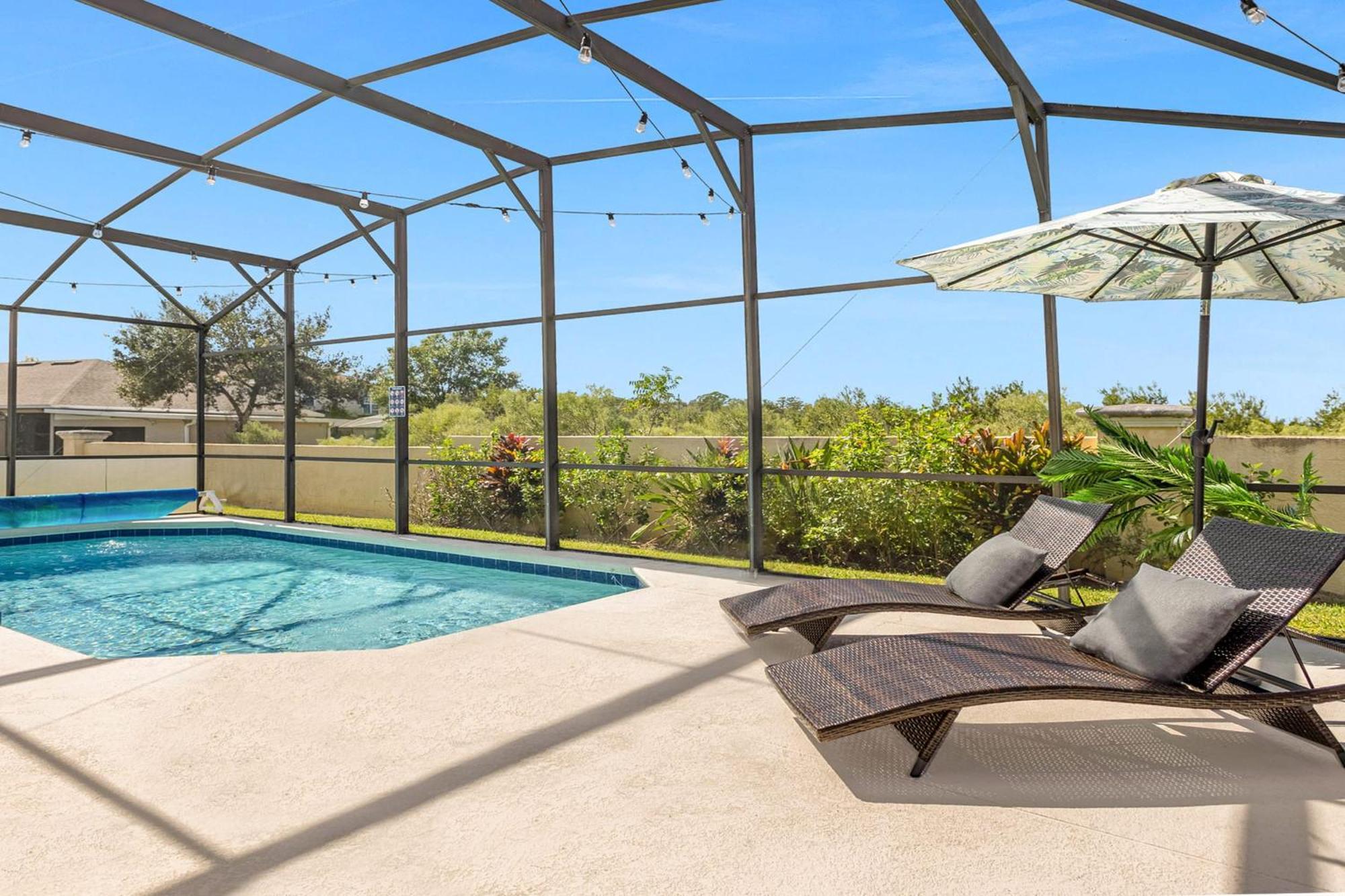 Luxury 4Br Home - Private Pool Bbq - Near Disney Kissimmee Exteriör bild